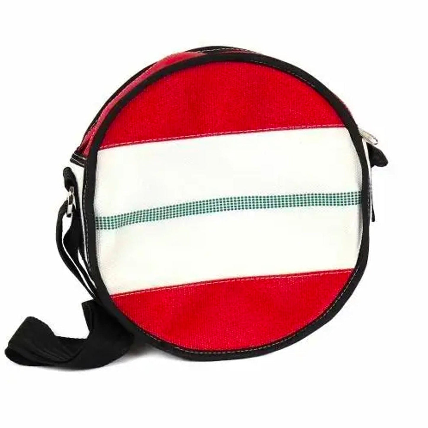 Fire Hose Round Shoulder Bag