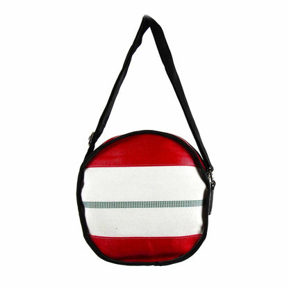 Fire Hose Round Shoulder Bag