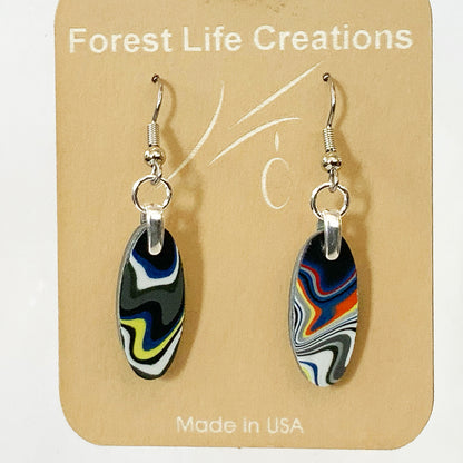 Fordite Earrings