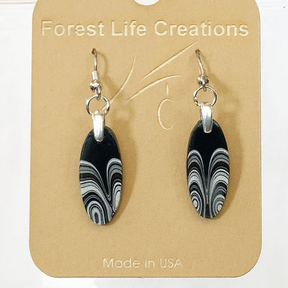 Fordite Earrings
