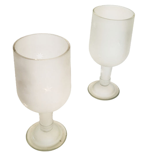 Wine Bottle Goblets