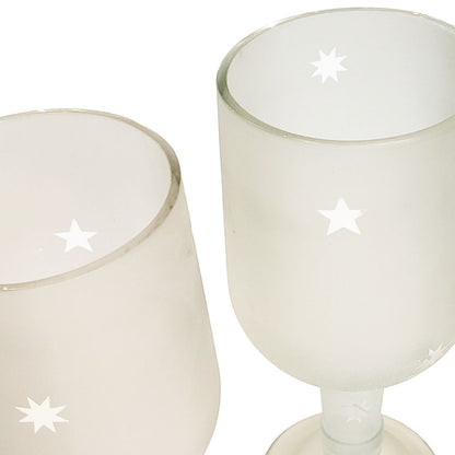 Wine Bottle Goblets