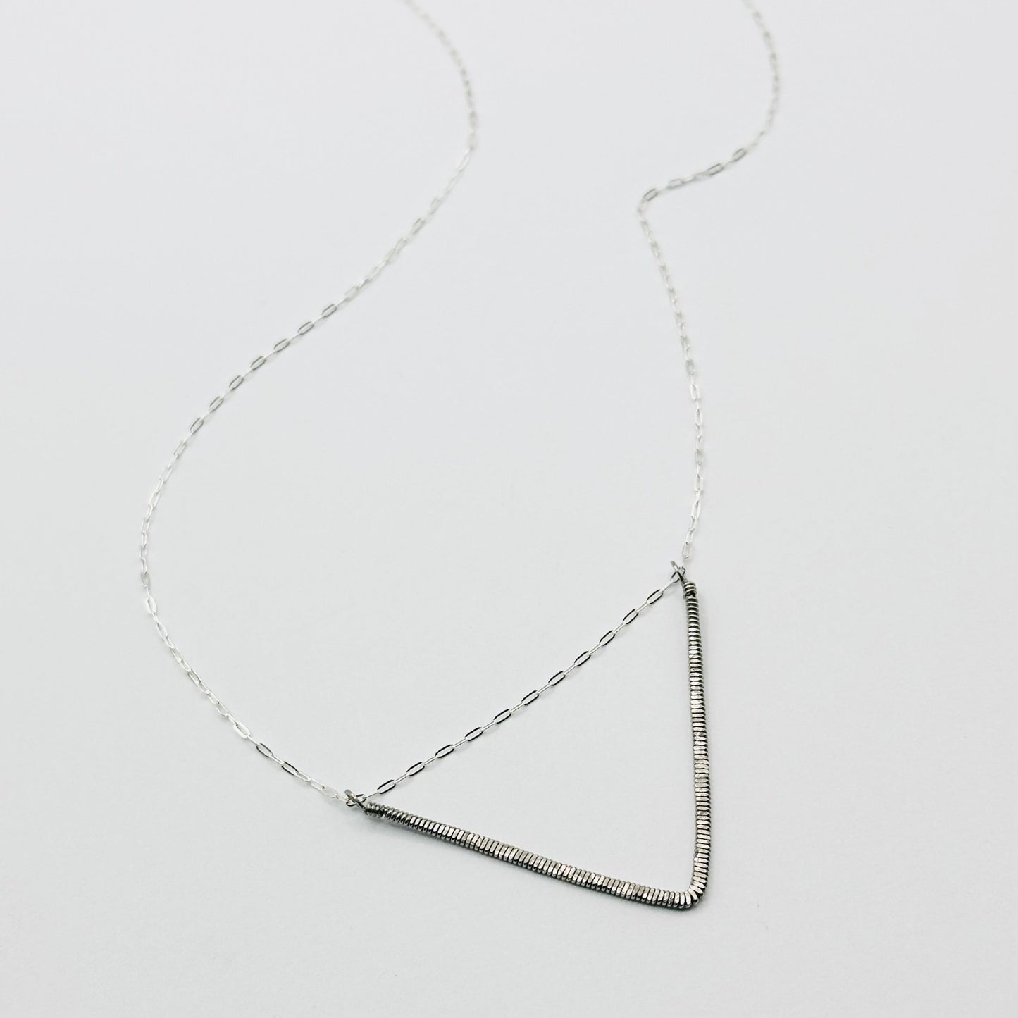 Guitar String V-Shape Necklace