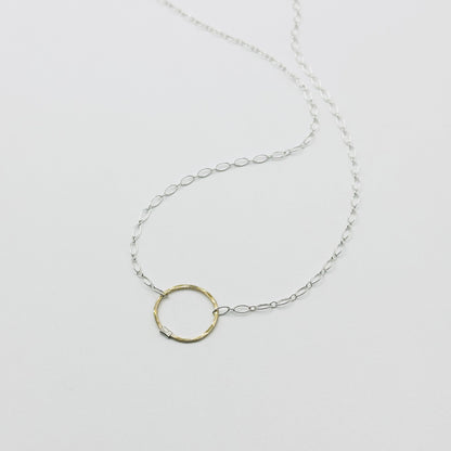 Guitar String Circle Necklace