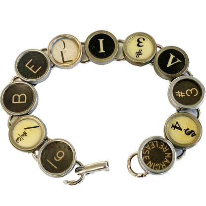 Typewriter Key Bracelet - Messages (Pre-Order)