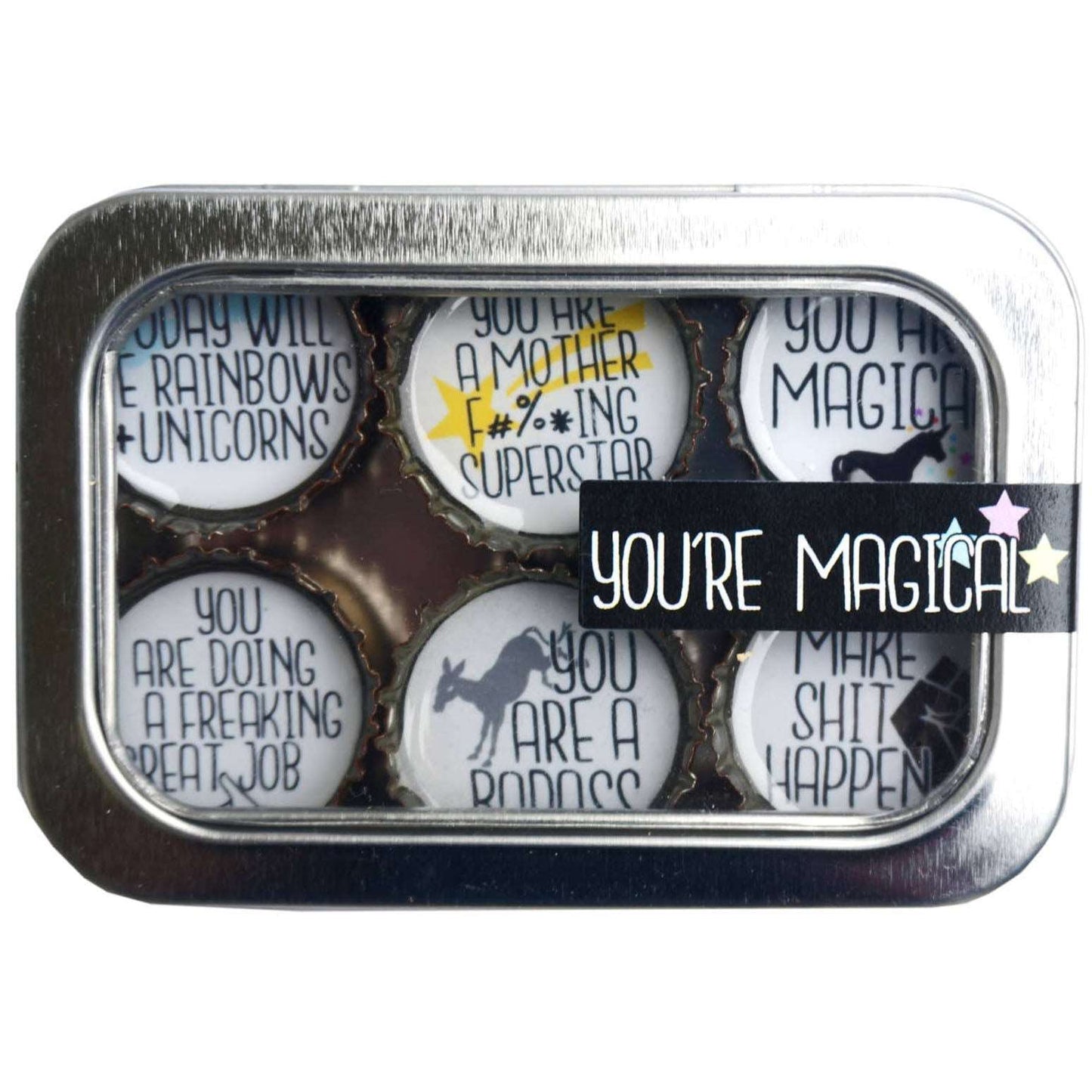 Bottle Cap Magnets - You’re Magical