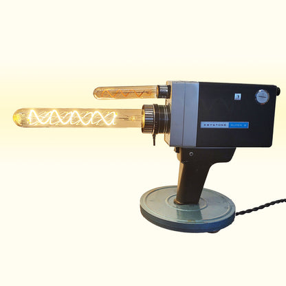 Super-8 Movie Camera Lamp - Keystone K-614