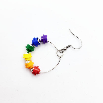 Lego Pride Earrings - Hoop