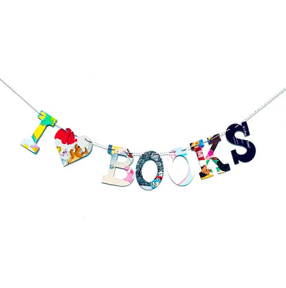 Baby Board Book Garland - CUSTOM ORDER