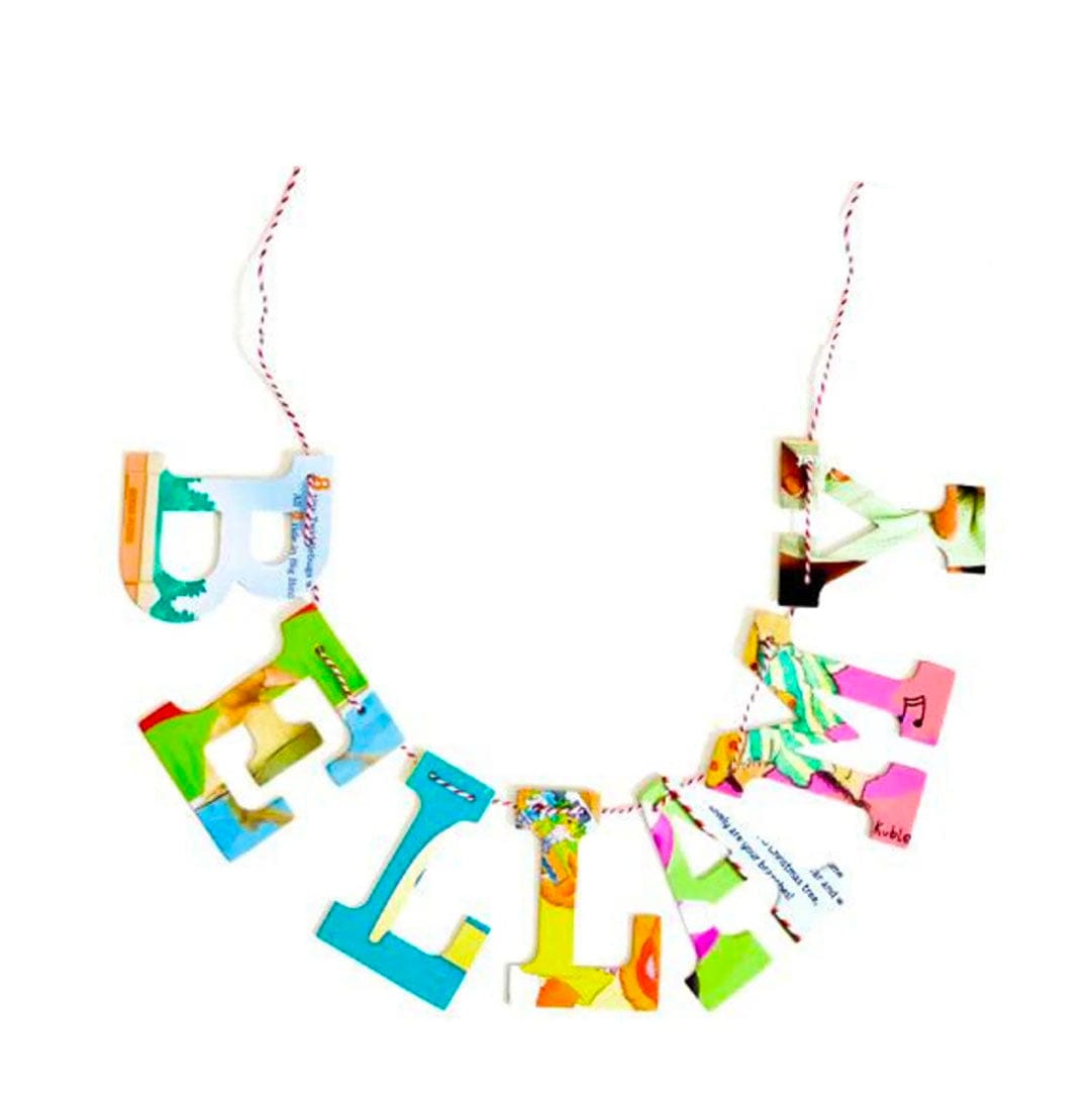 Baby Board Book Garland - CUSTOM ORDER