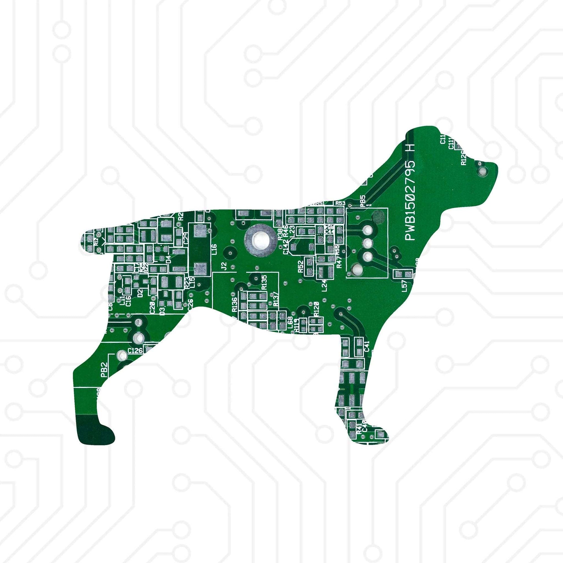 Circuit Board Dog Magnet