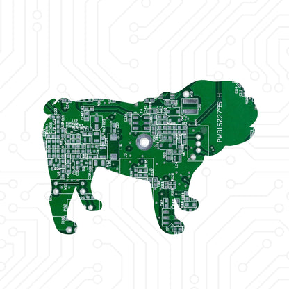 Circuit Board Dog Magnet