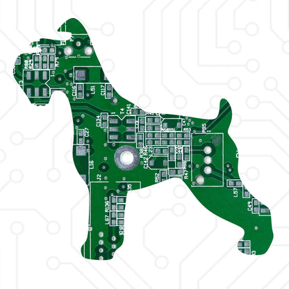 Circuit Board Dog Magnet