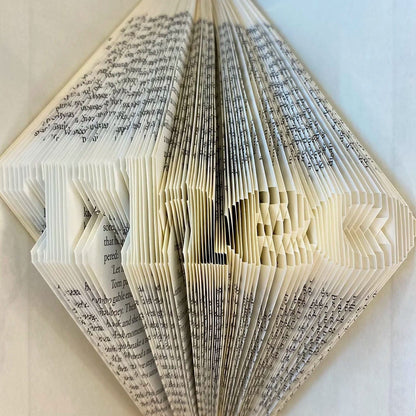 Folded Book Art - CUSTOM ORDER