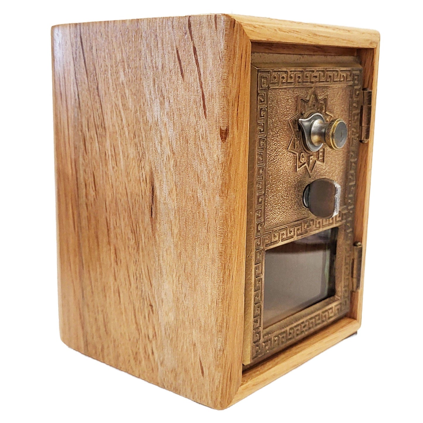 Post Office Box Bank - Small Grecian (Oak R03)