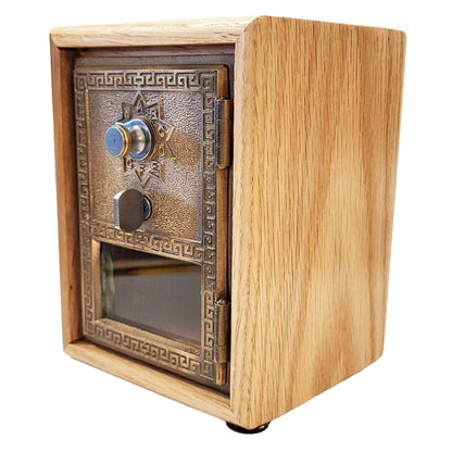 Post Office Box Bank - Small Grecian (Oak R03)