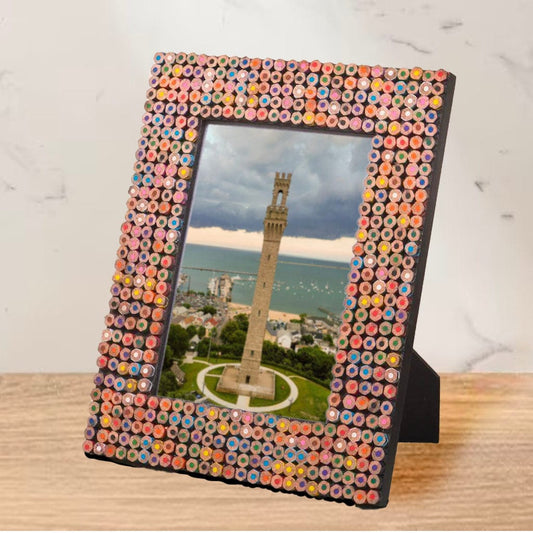 Colored Pencil Frame - Mosaic