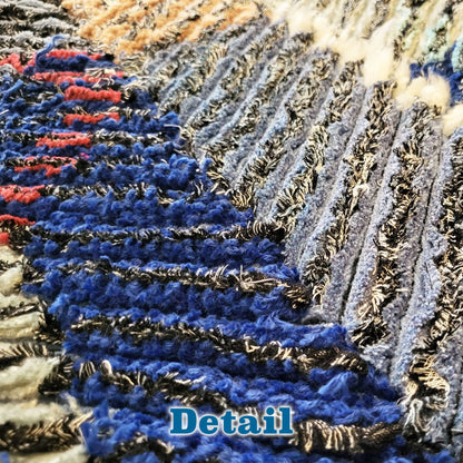 Recycled Fabric Chenille Rug - #25-05 (25"x42")