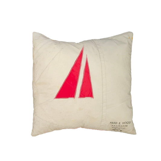 Boat Sail Pillow - Red Sails Maker