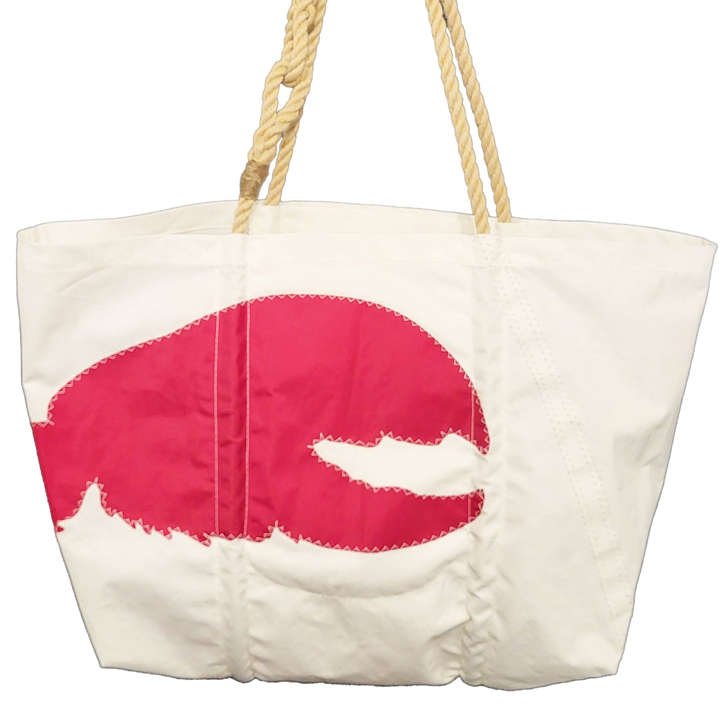 Sailcloth Large Tote Bag - Lobster Claw