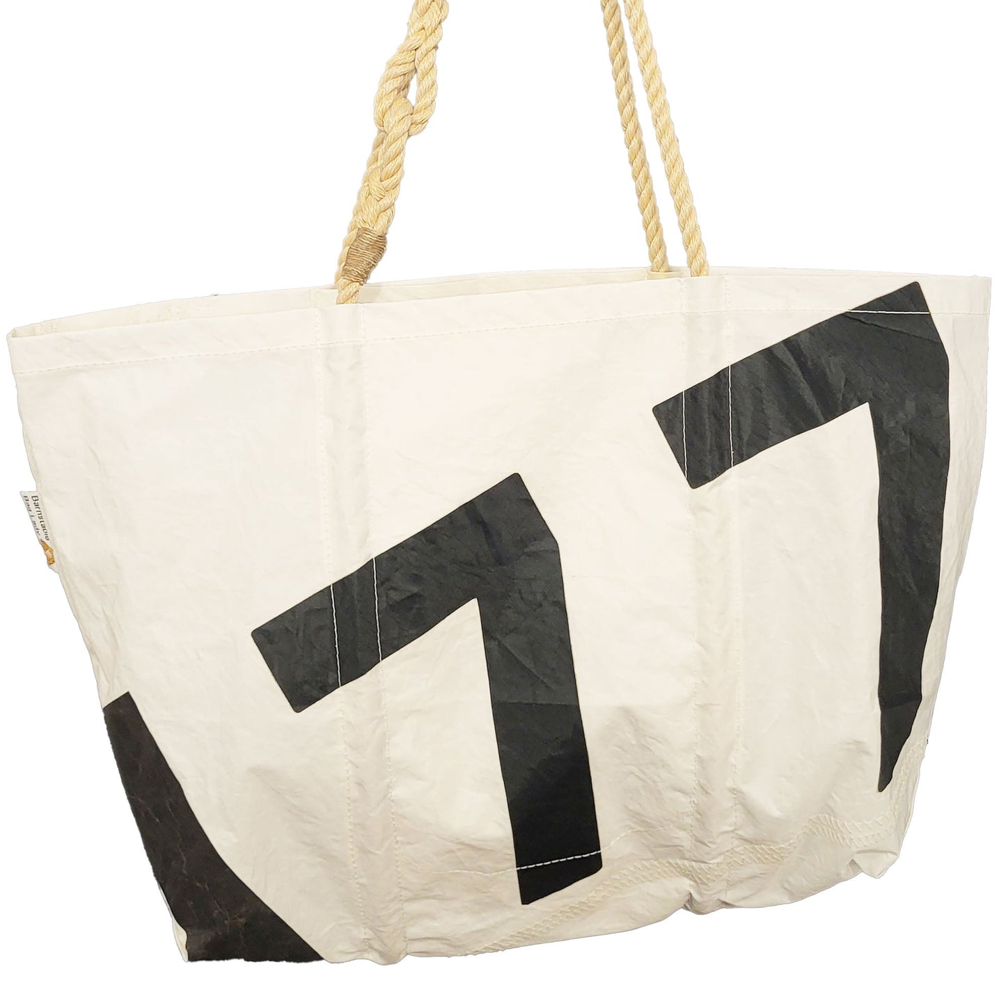 Sailcloth Large Tote Bag - 77 (Original Sail Details)