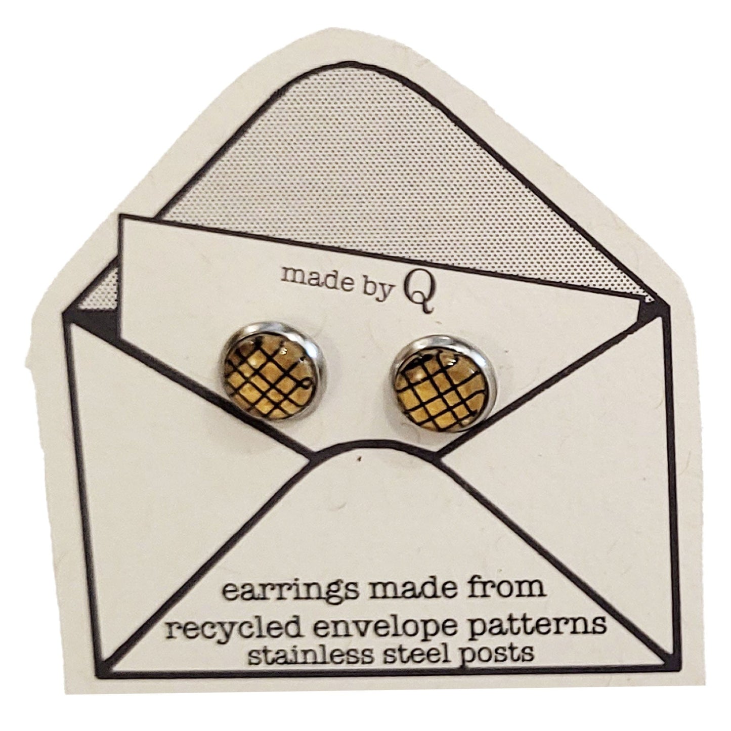 Security Envelope Earrings