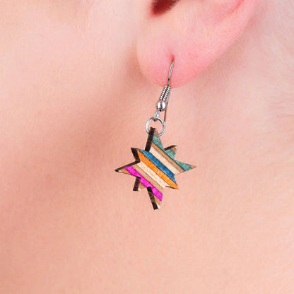 Skateboard Dangle Earrings - Sirius