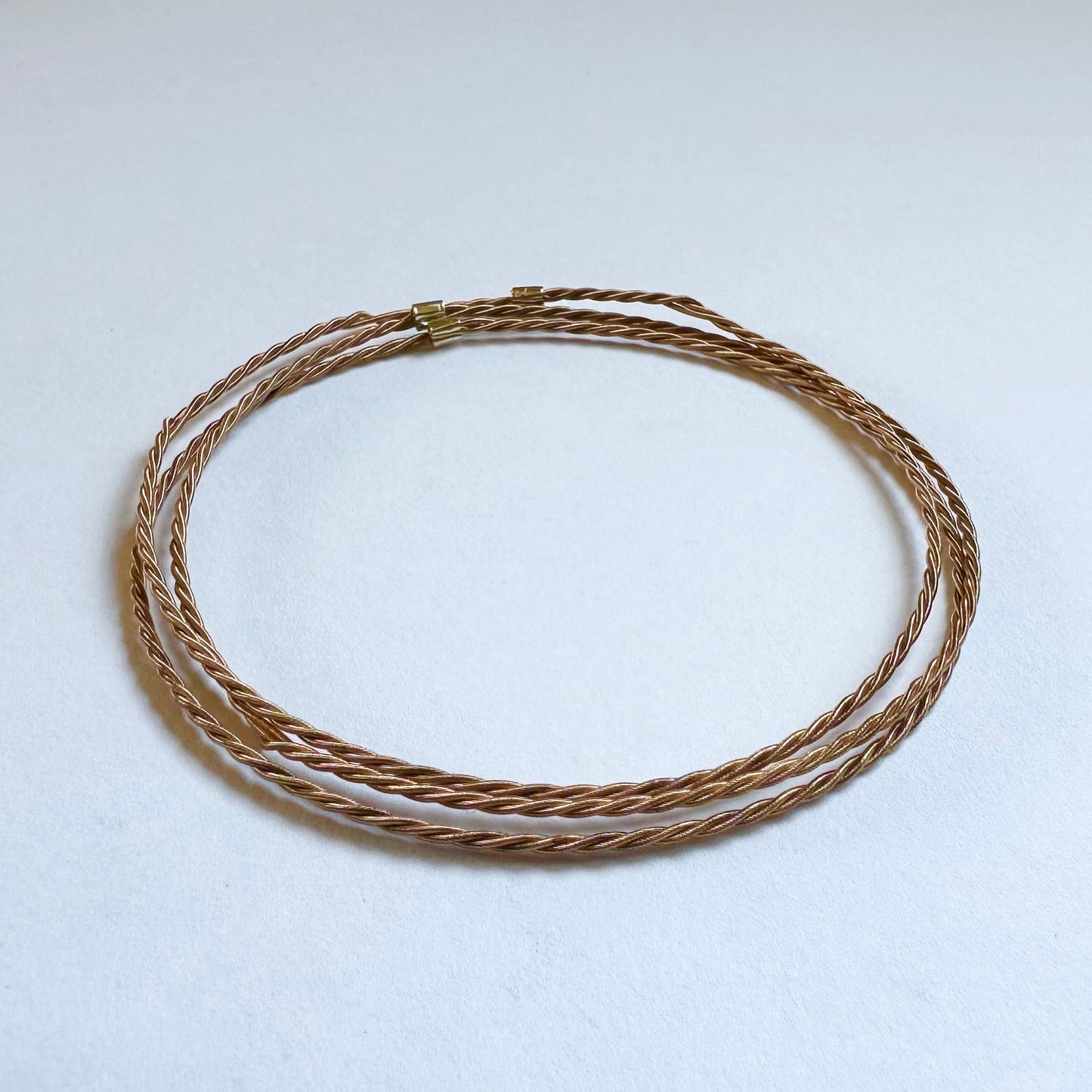 Guitar String Twisted Bangles