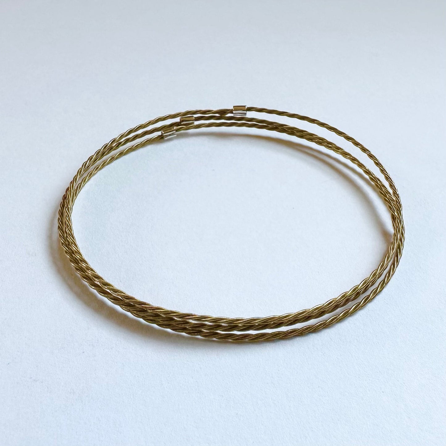 Guitar String Twisted Bangles