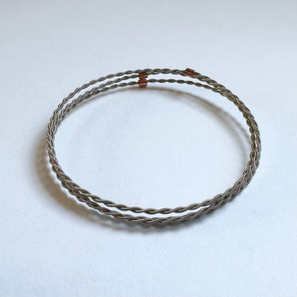 Guitar String Twisted Bangles