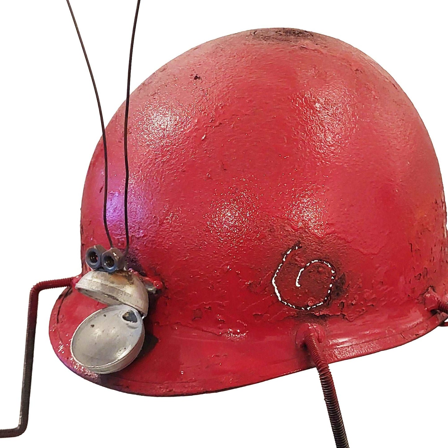 Army Helmet Ladybug