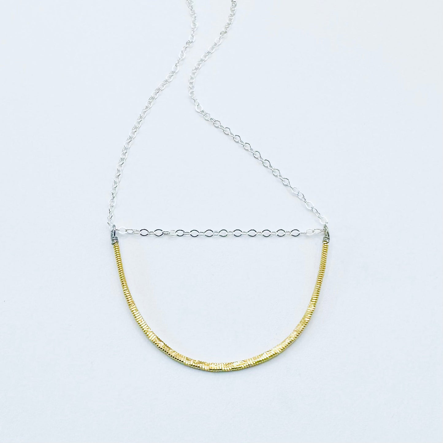 Guitar String U-Shape Necklace