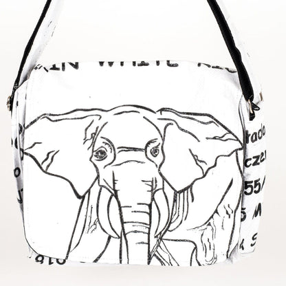 Animal Feed/Cement Bag Messenger Bag