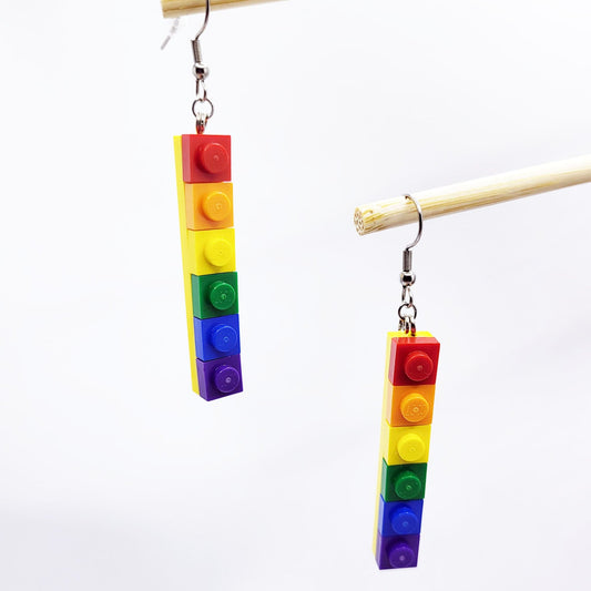 Lego Pride Earrings - Stick