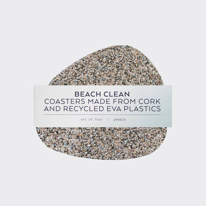 Beach Clean Coasters - Pebble (set of 4)