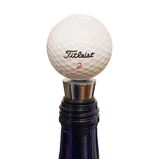 Golf Ball Bottle Stopper