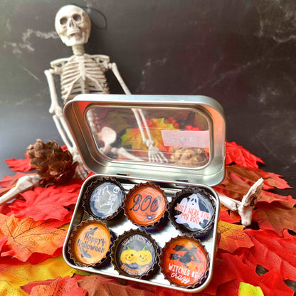 Bottle Cap Magnets - Halloween