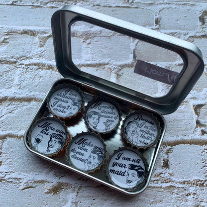 Bottle Cap Magnets - Mom Life