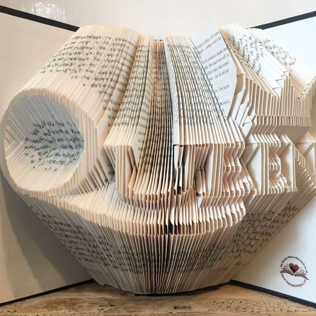 Folded Book Art - Queen